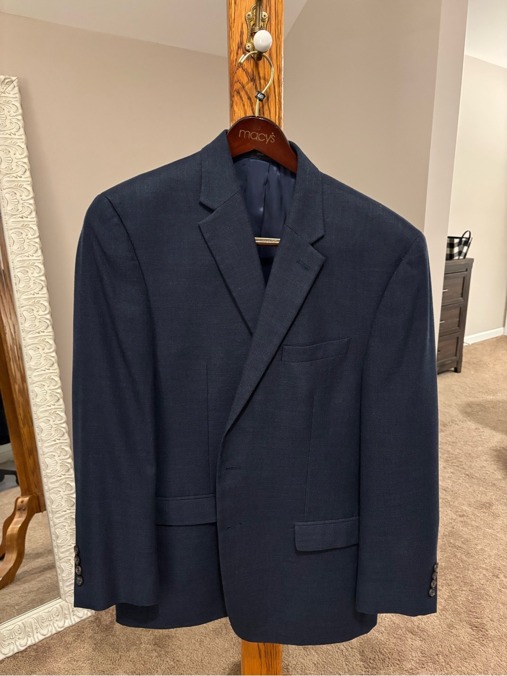 Ralph Lauren Men's Dark Blue Blazer Sport Coat